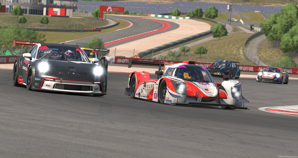 CoReSimRacing's tweet photo. #IVRA | 🏆 🇦🇹 🇩🇪 They did it! 🥇 CoRe LMP3 team Pascal Stix &amp; Maik Paluch win the @iRacing @IVRALeague #Clubsport 2024-2025 #Championship &amp; taking the victory at the final race in 🇵🇹 @AIAPortimao! Mission accomplished! 🏁 #iracing #iracingofficial #champions #lmp3 #ligier 🔥 https://t.co/i3TuAp7r1K