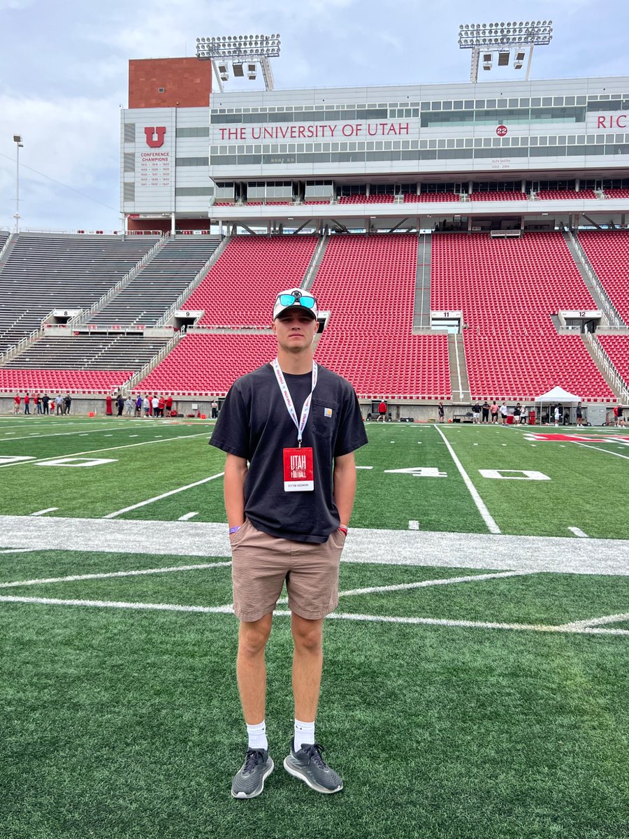 Peyton Higginson (@peytonhigginson) on Twitter photo Awesome day at the U! Big thanks to <a href="/FWhittinghamJr/">Fred Whittingham Jr.</a> for helping me get there. was great to meet <a href="/UtahCoachWhitt/">Kyle Whittingham</a> <a href="/RSNBUtes/">Morgan Scalley</a> and <a href="/Utah_Football/">Utah Football</a> and watch the team scrimmage. #utahfootball Awesome day at the U! Big thanks to <a href="/FWhittinghamJr/">Fred Whittingham Jr.</a> for helping me get there. was great to meet <a href="/UtahCoachWhitt/">Kyle Whittingham</a> <a href="/RSNBUtes/">Morgan Scalley</a> and <a href="/Utah_Football/">Utah Football</a> and watch the team scrimmage. #utahfootball