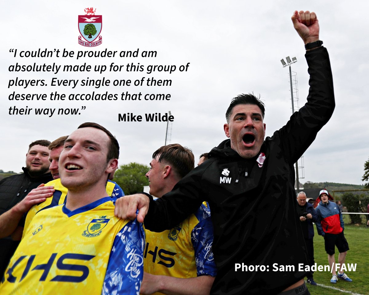 Colwyn Bay FC 🏴󠁧󠁢󠁷󠁬󠁳󠁿 tweet media