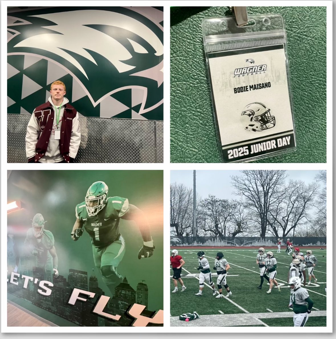 Bodie Maisano (@bodiemais) on Twitter photo I sincerely appreciate the opportunity to visit Wagner University. Thank you to the Football Coaches for the personable and informative visit!
<a href="/coachmanj0921/">M Singh</a>
<a href="/Wagner_Football/">Wagner College Football</a>
<a href="/Jmunce30/">Coach Jim Munson</a>
<a href="/QBoogieSports/">Quincy Barnes</a> I sincerely appreciate the opportunity to visit Wagner University. Thank you to the Football Coaches for the personable and informative visit!
<a href="/coachmanj0921/">M Singh</a>
<a href="/Wagner_Football/">Wagner College Football</a>
<a href="/Jmunce30/">Coach Jim Munson</a>
<a href="/QBoogieSports/">Quincy Barnes</a>