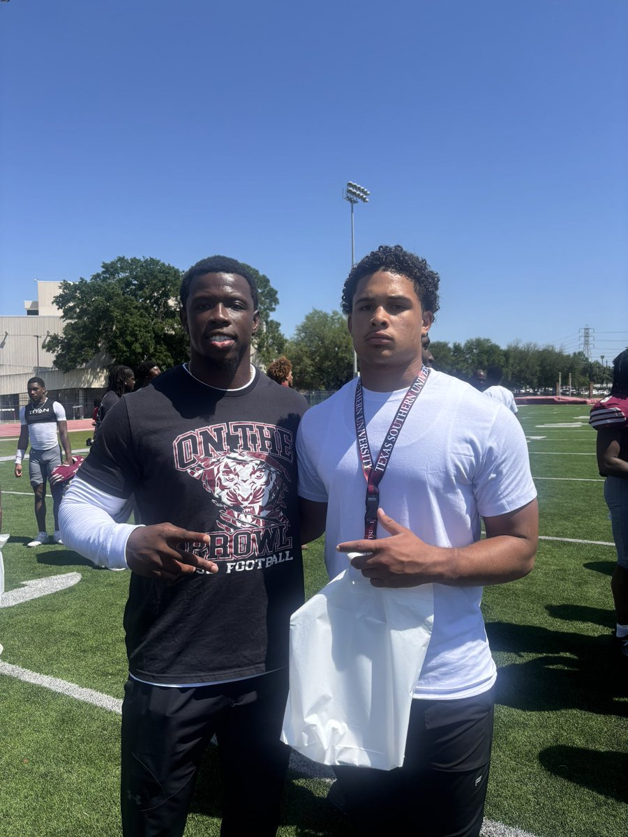 Had a great time at spring game
<a href="/CoachDxMathews/">Derrick Mathews</a> <a href="/_TSUAthletics/">TSU Athletics</a> 
#gotigers #TheSauceU