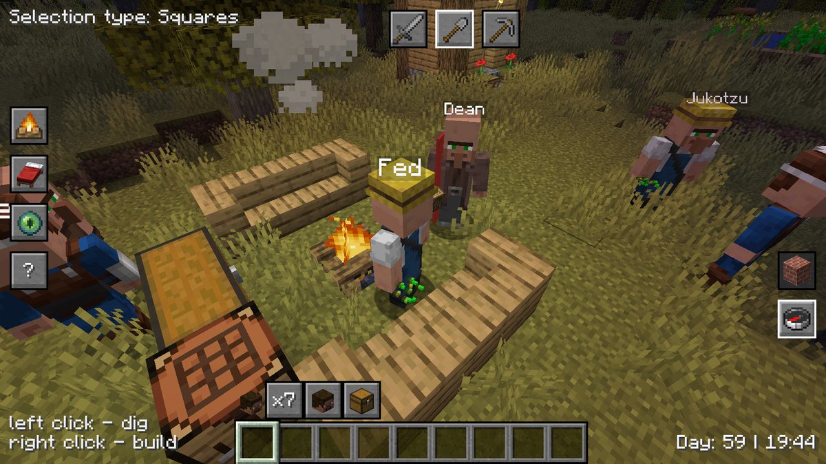 remmintan42's tweet photo. The most awaited feature is coming with the next update! Villagers skin by default for all pawns!

Already accessible as an early dev build:
https://t.co/5mfIQGAFuO https://t.co/FchmJGcmyf
