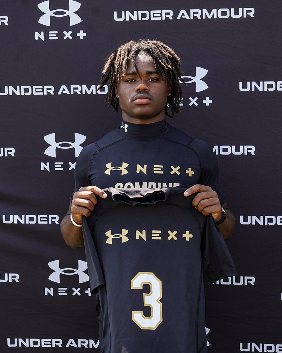 Billy Tucker (@theucreport) on Twitter photo Class of 2028 DB Terrell Stinson punched his ticket to UA Next Camp tomorrow 🎟️ <a href="/terrell_stinson/">Terrell “TJ” Stinson</a>
Came out, competed, and showed out at the UA Next Combine today. Good work #UANext Class of 2028 DB Terrell Stinson punched his ticket to UA Next Camp tomorrow 🎟️ <a href="/terrell_stinson/">Terrell “TJ” Stinson</a>
Came out, competed, and showed out at the UA Next Combine today. Good work #UANext
