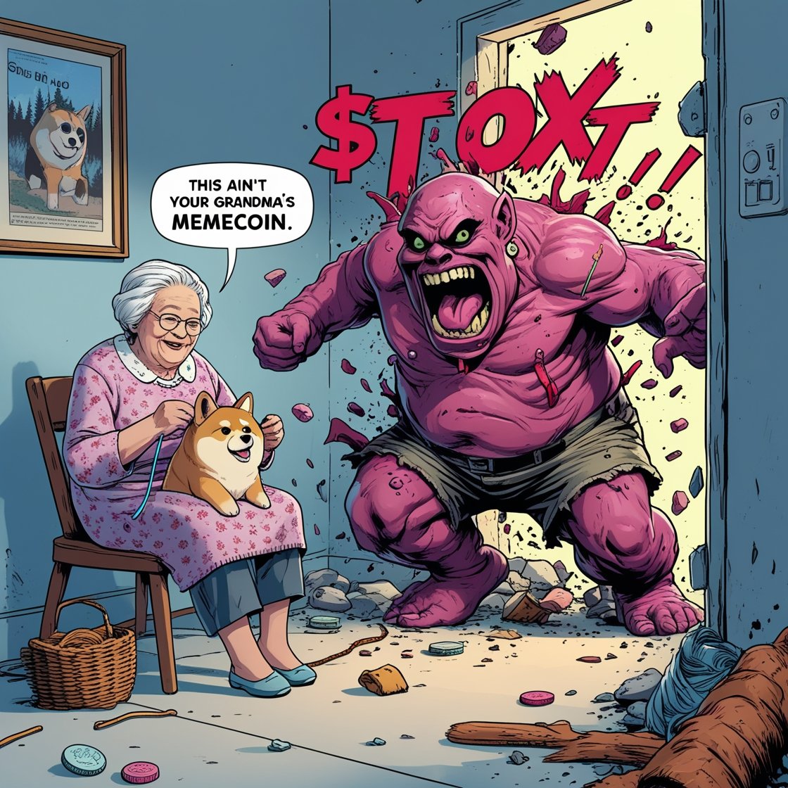 ToxicTrollToken's tweet image. This ain’t your grandma’s memecoin.
It’s radioactive.
It’s disrespectful.
It’s $TOXT