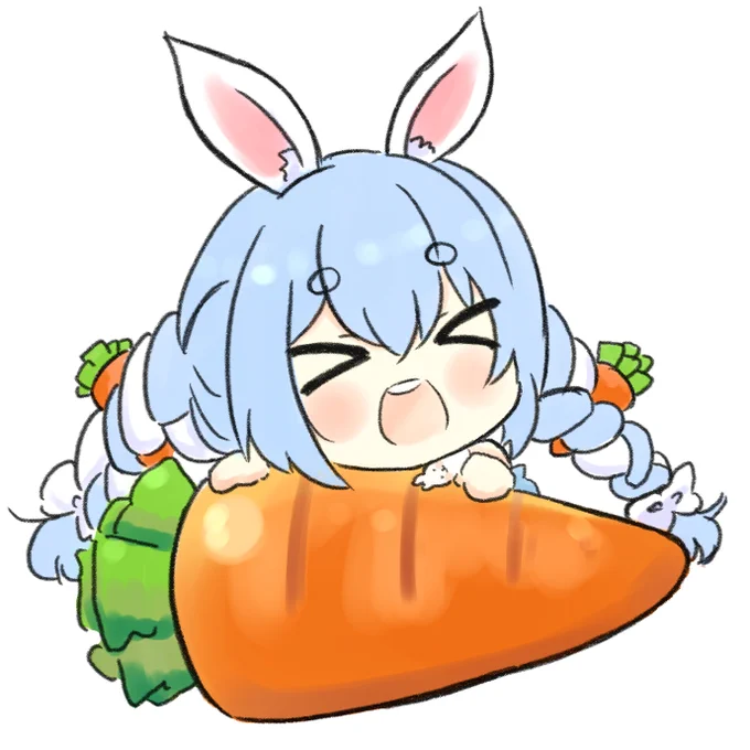 今週のホロライブらくがきは兎田ぺこらさんを描きました。雨が結構降っているようですがどうぞ皆様良い週末をお過ごしくださいませ。#ぺこらーと 