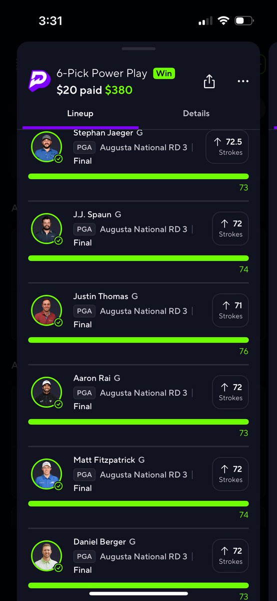 Jefe_Chase's tweet image. I might be a golf guy now!