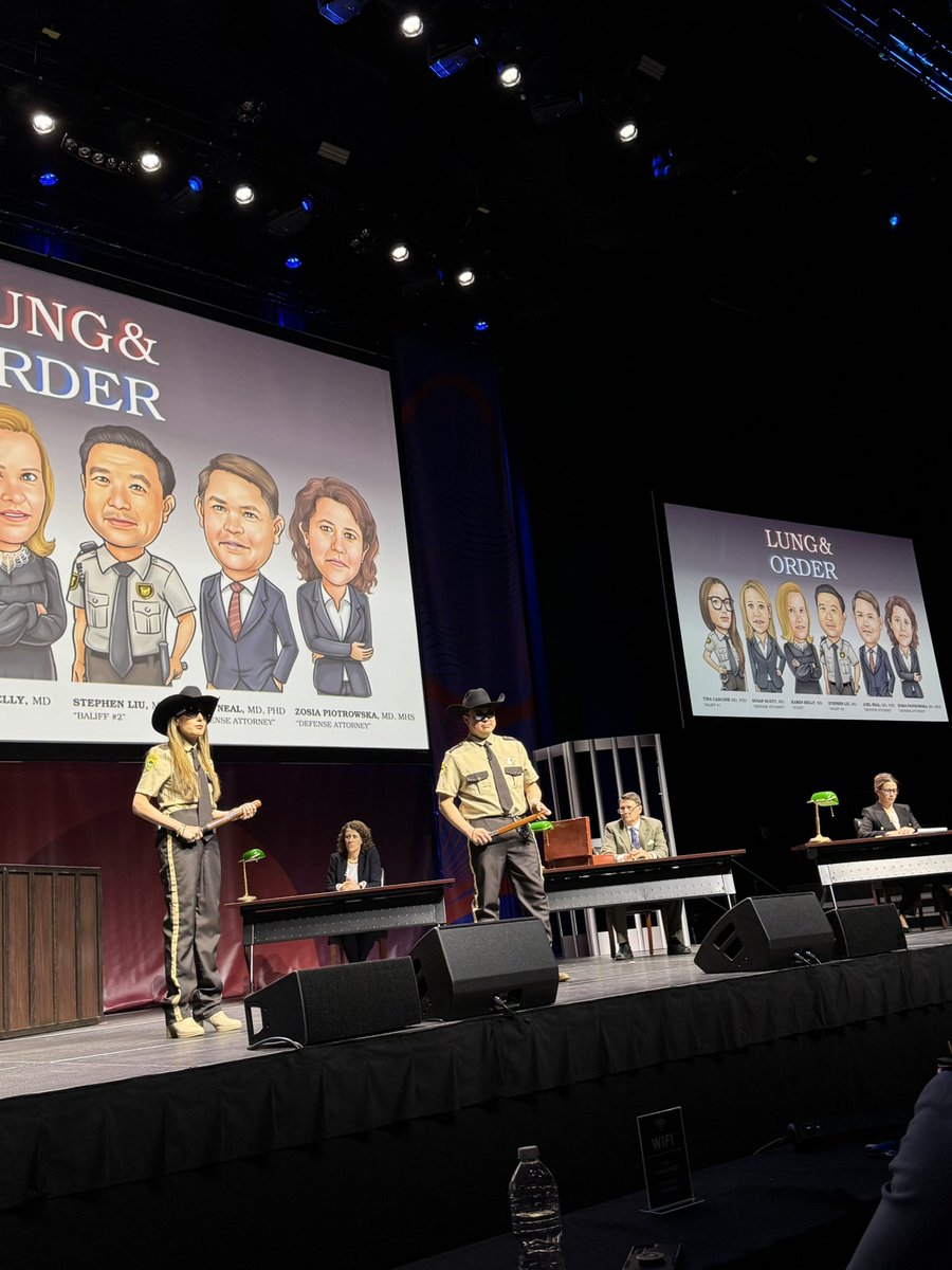 Eric K. Singhi, MD (@lungoncdoc) on Twitter photo Lung & Order starts NOW 👩⚖️— The trial of the century: Frontline treatment for EGFR positive mNSCLC
#TexasLung25 <a href="/TLCconference/">TLC Conference</a> Lung & Order starts NOW 👩⚖️— The trial of the century: Frontline treatment for EGFR positive mNSCLC
#TexasLung25 <a href="/TLCconference/">TLC Conference</a>