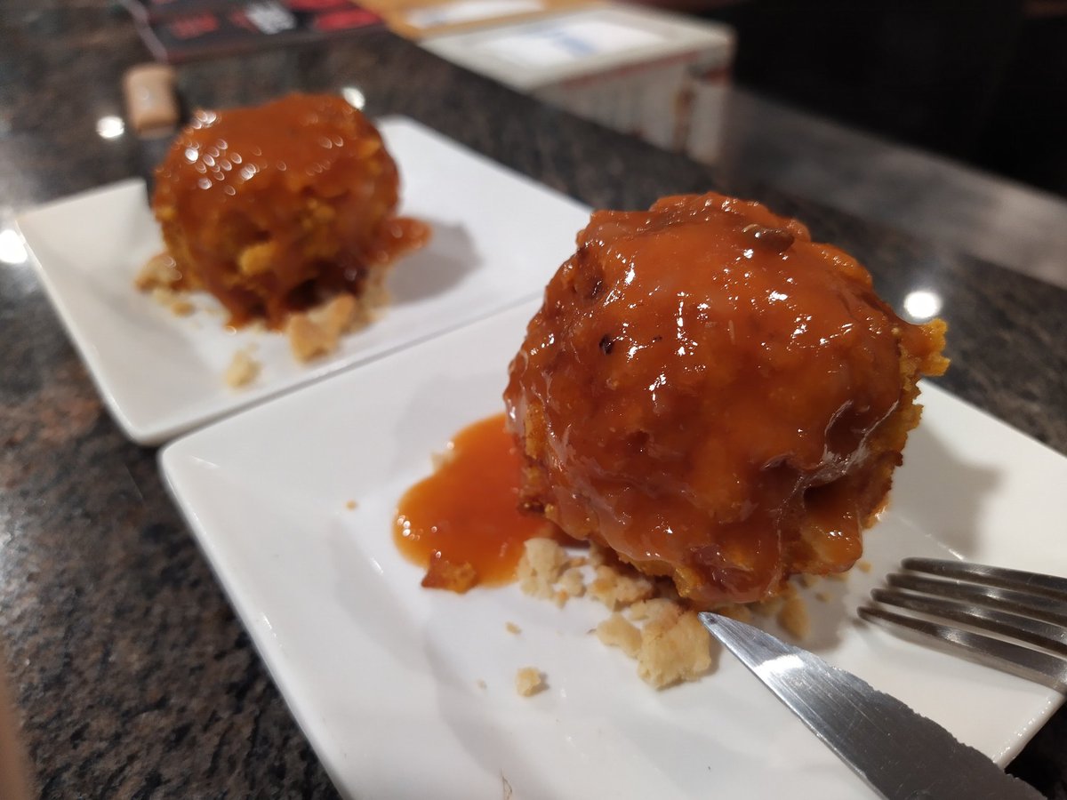 Ofrenda, En bar El Arca, Travesía de San Juan. Carrillera de cerdo, patata, clarete de San Asensio, ... XXIII #concurso_de_pinchos_de_la_rioja