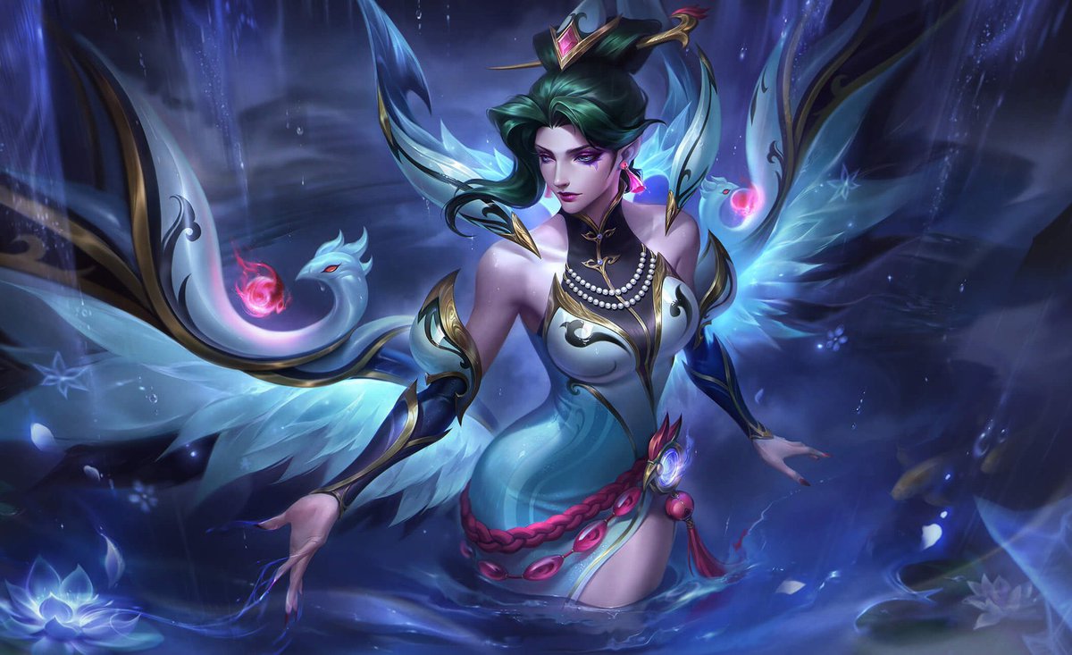 Nevascarift's tweet image. Morgana Florescer Espiritual “Exaltada”será a próxima skin exaltada depois do Mordekaiser.