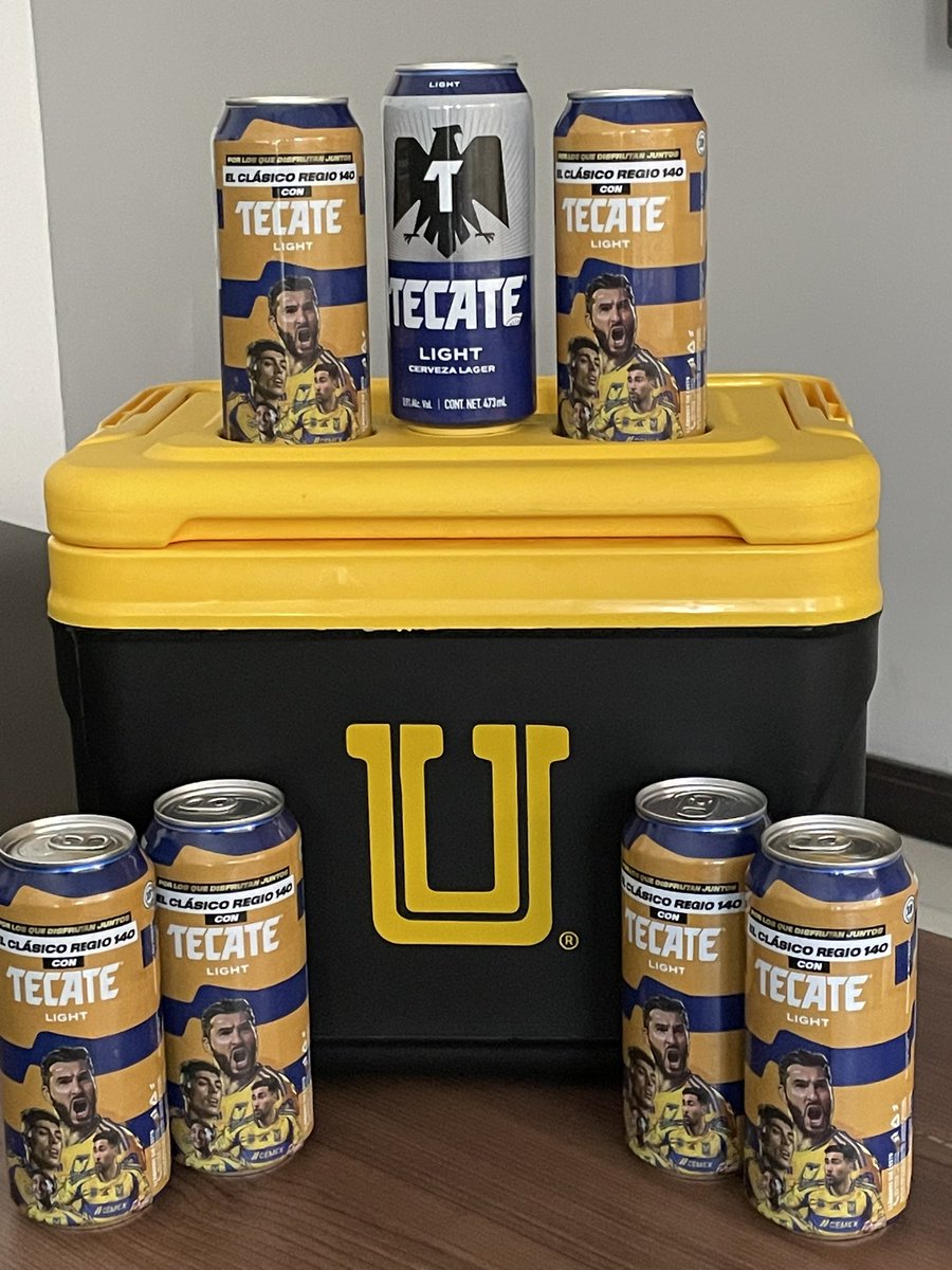¡Muchas gracias, tío Tecate! Te rifaste con esta incomparable 🐯lata edición especial para el #ClásicoRegio140. Esto va por los que nos gusta ver el clásico apoyando con todo 🔥⚽️

No olviden seguir a <a href="/CervezaTecate/">Cerveza Tecate</a> en sus redes sociales. 🙏