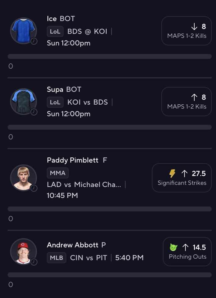 UFC PROMO 4 MAN LETS GET IT

RETWEET AND LIKE IF YOUR FOLLOING

#PrizePicks #GamblingX 

prizepicks.onelink.me/gCQS/shareEntr…