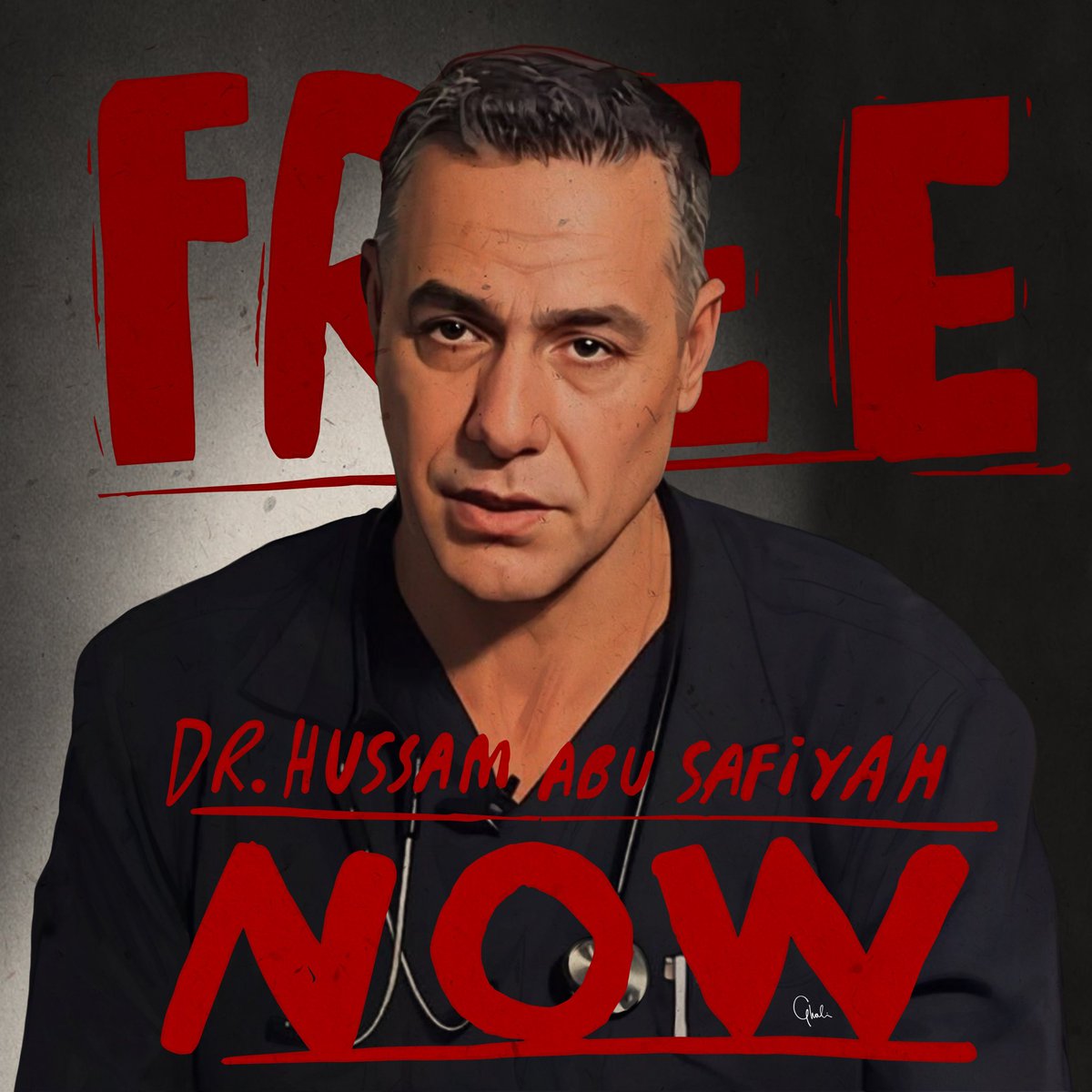 nadness11's tweet photo. #FreeDrHussamAbuSafiya

N'oubliez pas le docteur Hussam Abu Safiya, continuez de parler de lui...

Don't forget Dr Hussam Abu Safiya, keep talking about him... 👇 https://t.co/oIlIYoBXuo