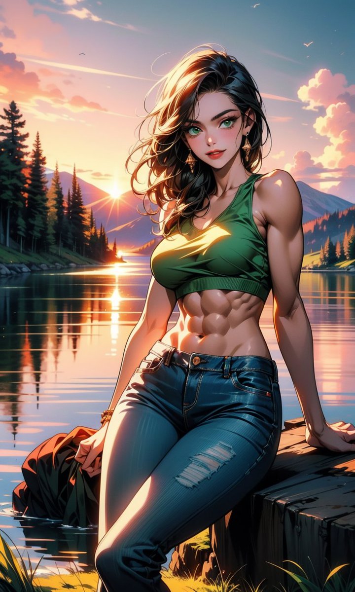 Onixthil's tweet photo. QT something green ! https://t.co/qpVoIHU6q6