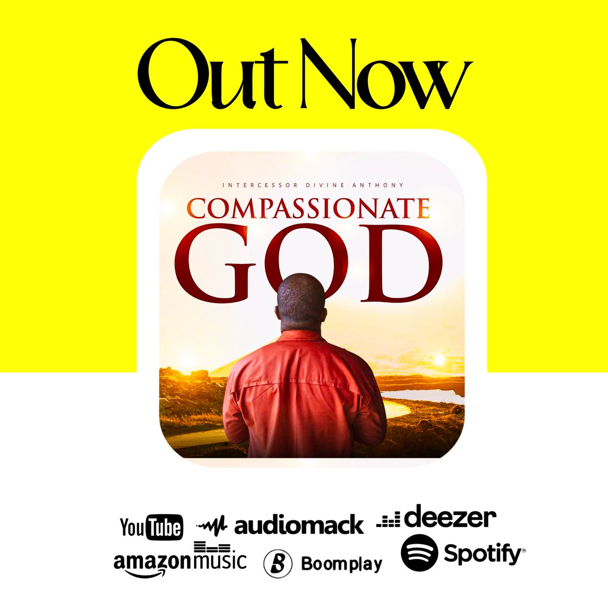 visionerdivine's tweet photo. NEW RELEASE!
"COMPASSIONATE GOD" is OUT NOW on all platforms!

“The LORD is gracious and full of compassion…”  Psalm 145:8

Stream now: https://t.co/NhacSsIHNE

#CompassionateGod #GospelVibes #WorshipMoment #ChristianMusic #JesusReigns #NewGospelSong #NowPlaying #FaithTunes https://t.co/rl4hos5CSQ