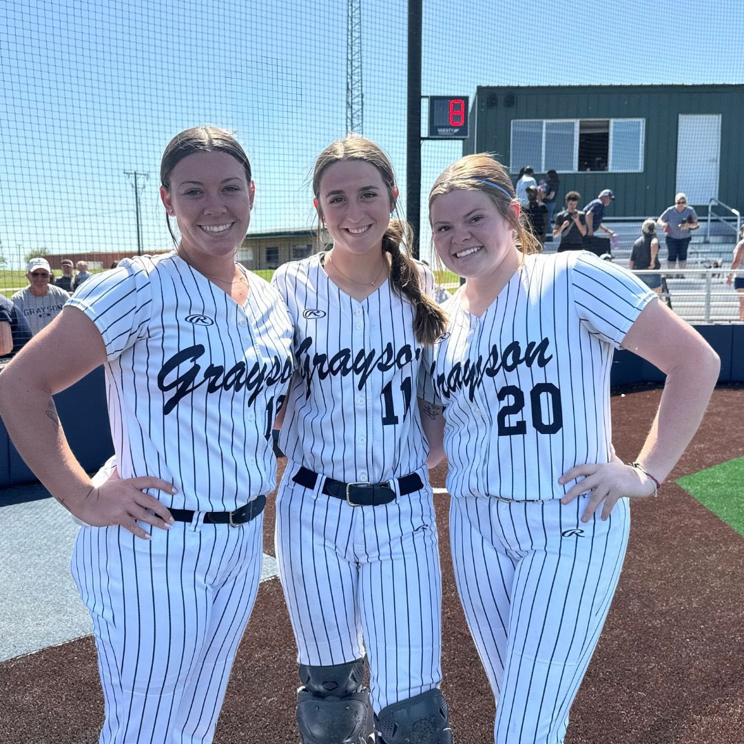 Grayson Softball (@gclvsoftball) on Twitter photo 🚨BREAKING NEWS🚨 We had a combined PERFECT GAME vs NCTC Saturday afternoon. #GWAY
Pitchers were Macey Jones and Riley Mays, while Halle Giaudrone was the catcher!
-Macey Jones: 4 IP, 0 H, 0 ER, 0 BB, 3 K
-Riley Mays: 3 IP, 0 H, 0 ER, 0 BB, 6 K
CONGRATS LADIES!
<a href="/tay_zanca/">Taylor Zanca</a> 🚨BREAKING NEWS🚨 We had a combined PERFECT GAME vs NCTC Saturday afternoon. #GWAY
Pitchers were Macey Jones and Riley Mays, while Halle Giaudrone was the catcher!
-Macey Jones: 4 IP, 0 H, 0 ER, 0 BB, 3 K
-Riley Mays: 3 IP, 0 H, 0 ER, 0 BB, 6 K
CONGRATS LADIES!
<a href="/tay_zanca/">Taylor Zanca</a>