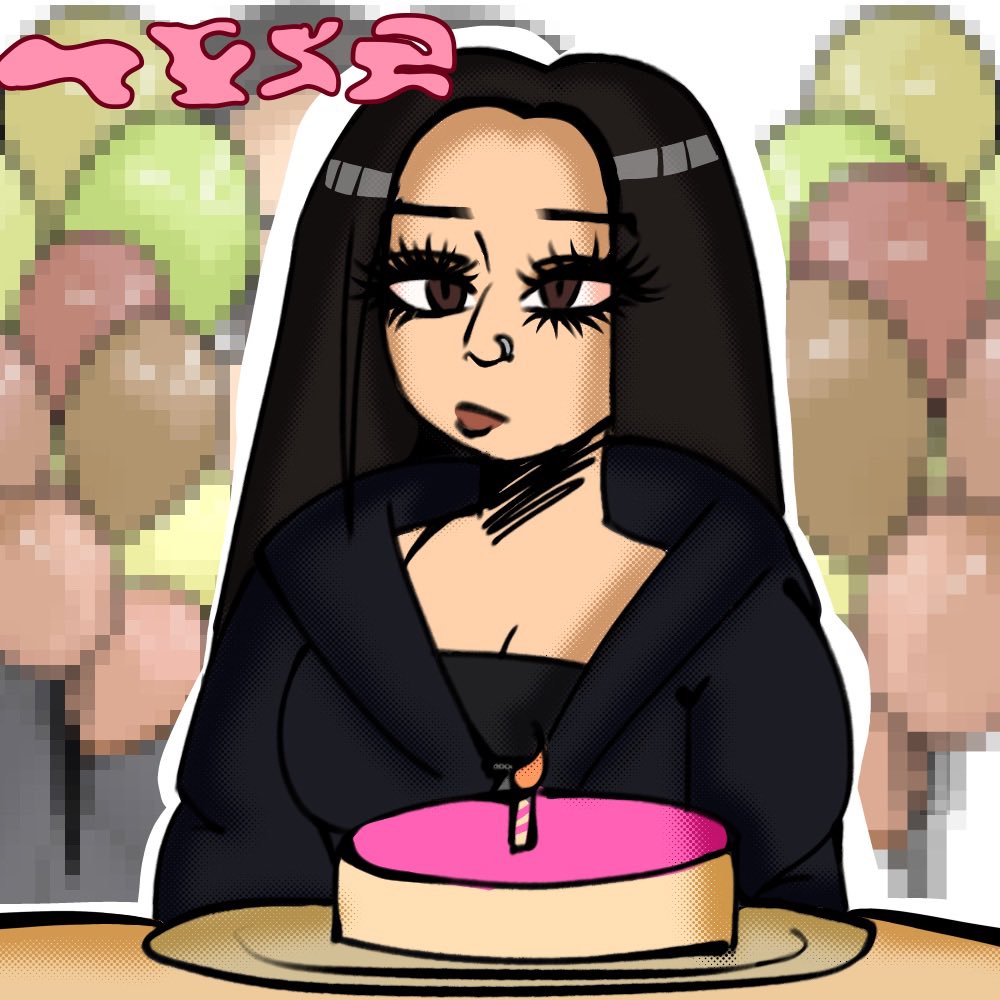 Little self  doodle bc yesterday was my birthday lmao