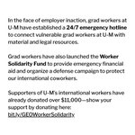 Photo by Grad Employees' Org UMich (@geo3550)