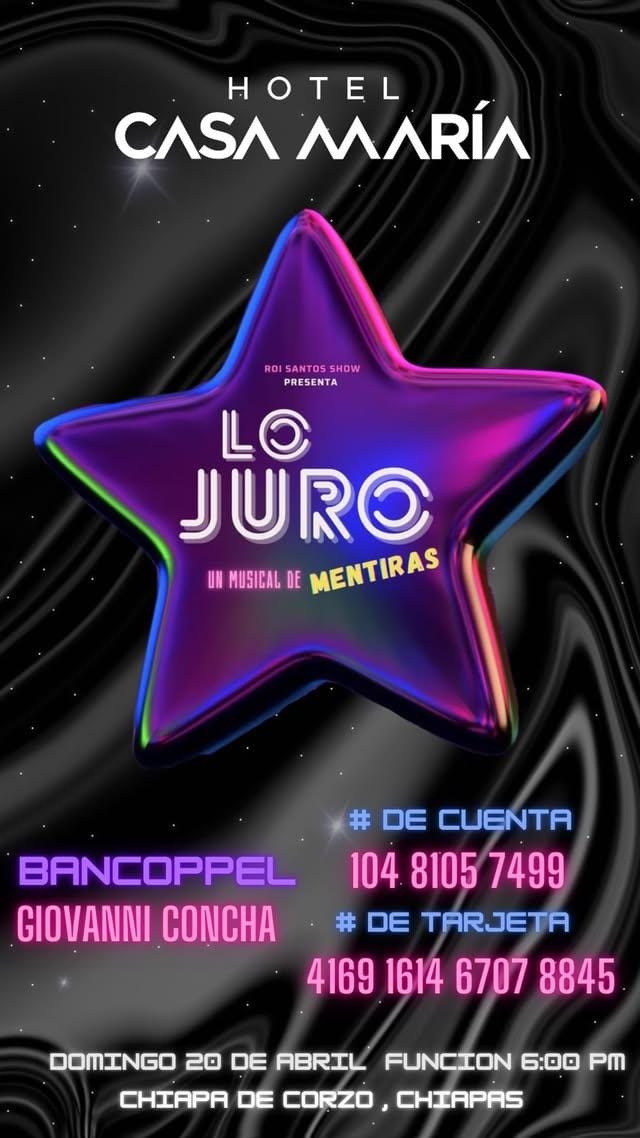 ChusoNc's tweet photo. Recuerda que el cupo es limitado y hemos tenido llenos totales, así que no te pierdas esta última presentación (será mis amores???)... https://t.co/XbKqc9Rfxb