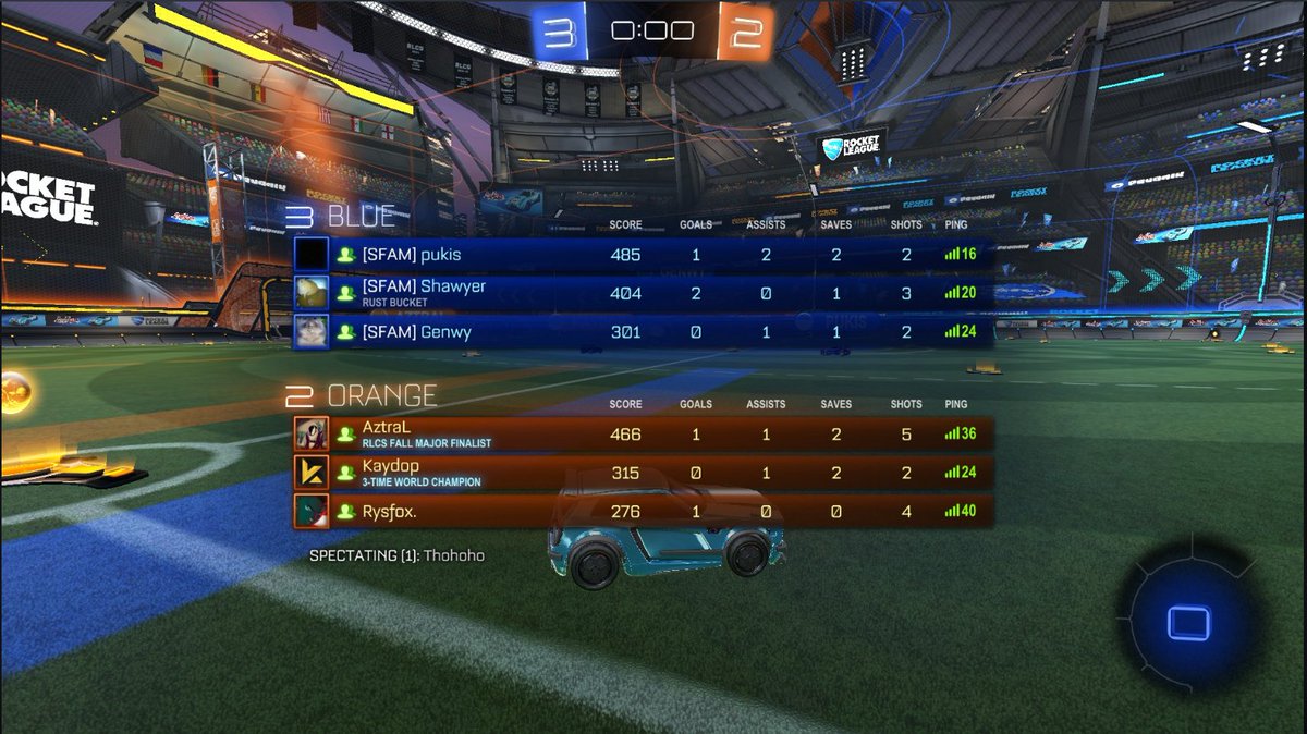 Made Day 2 @BoostTheCause beating Kaydop, Aztral and Rysfox in the semi-finals 🙂