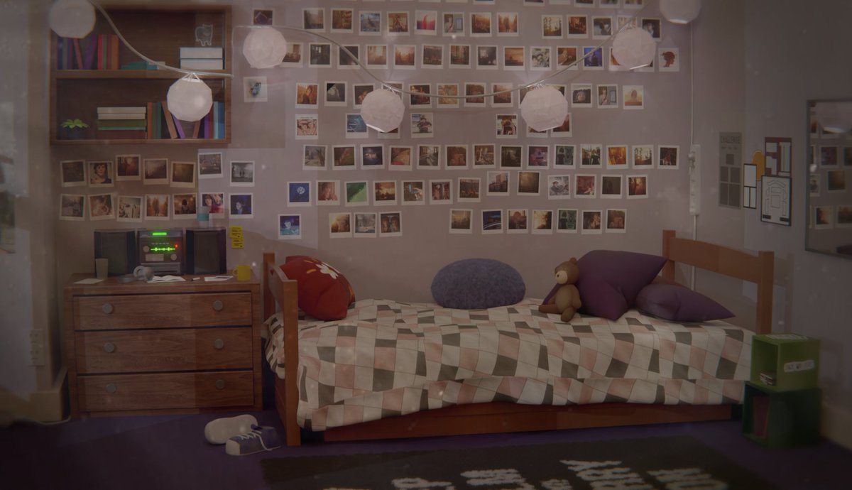 HelburgLucas's tweet photo. BLENDER 3D / Max's room (life is strange) @lifeisstrangegame

For this project i improved again in modeling, also tried some simulations -cloth and collisions. Pictures took too much time to do. 

#Blender #3d #lifeisstrange #bedroom
#modeling #art https://t.co/DFgeyKR28H
