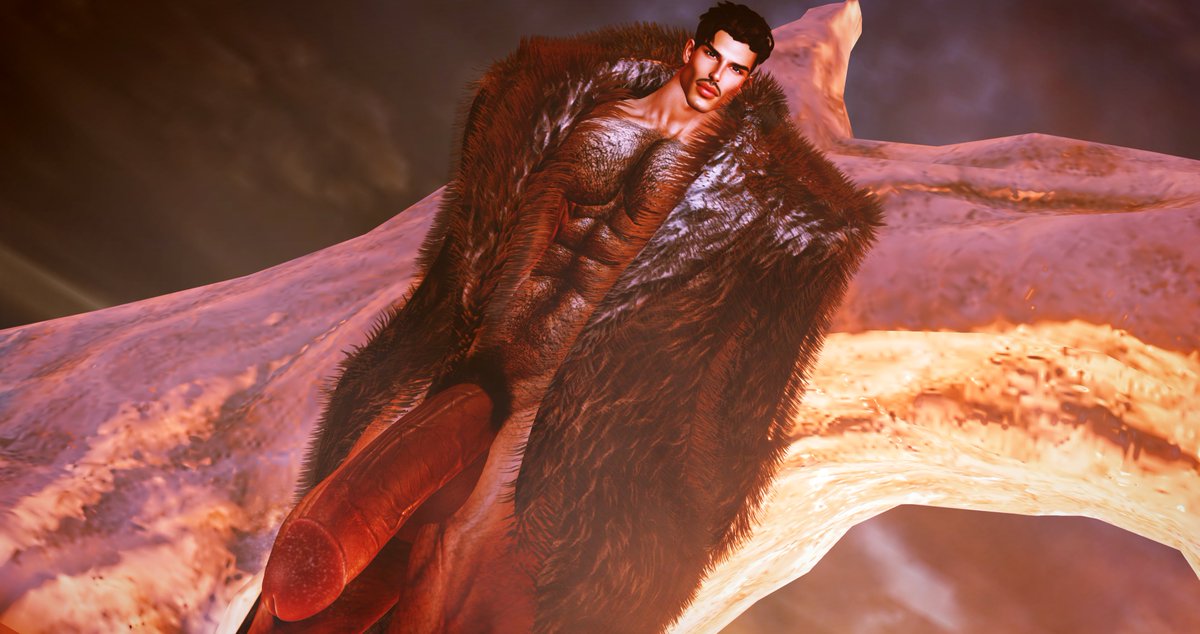 Even in the ruins, some things remain solid.
#TitanSL #SecondLife #Bara #NSFW