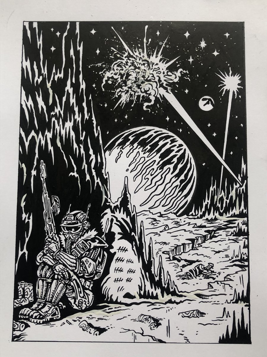 Meanwhile on the frozen war-torn moon of Europa