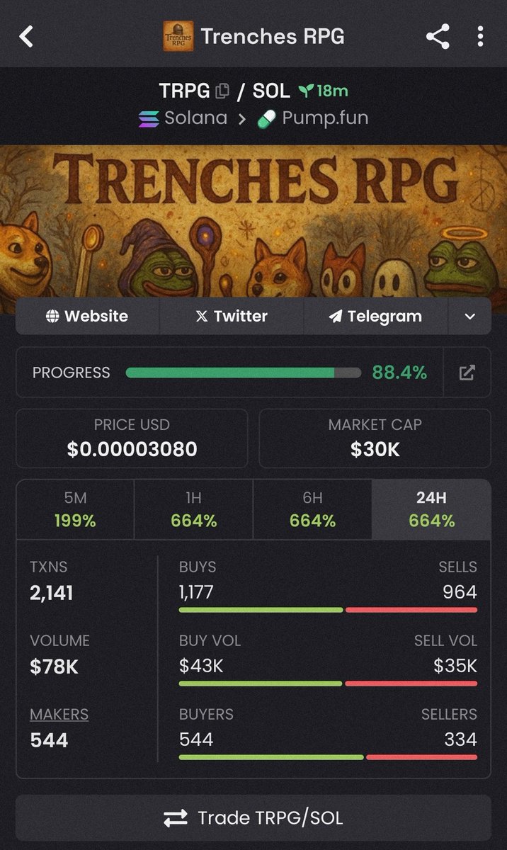AltcoinApe__'s tweet photo. $TRPG

DCRW8JSRReSBTUuNQwZM5wDdUyRW1BRFeZjqoTtnpump

join our VIP group and start making smarter moves.🚀🔥

#Solana #Crypto #memecoin https://t.co/hWEYJ5hJtf