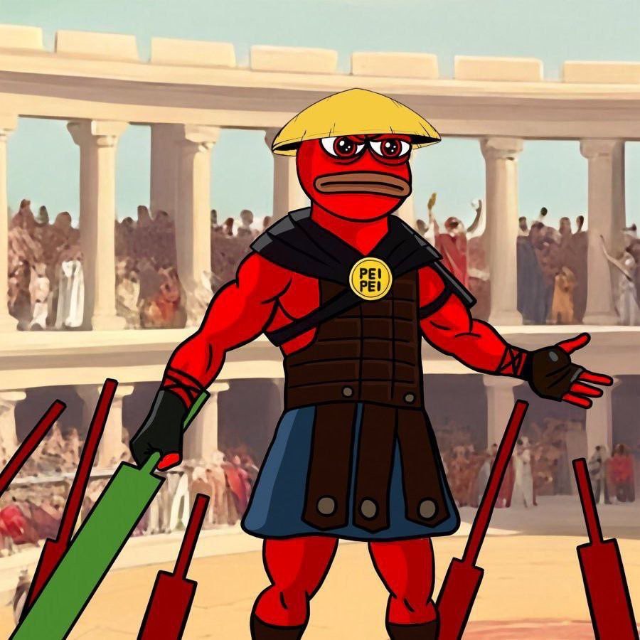 SreypyVuthy's tweet photo. PeiPei Red doesn’t run. #PeiPei Red rules.
While the world goes crazy, he enjoys the view, a Cuban cigar, and the calm of power.
The meme revolution has a new face. And it’s relaxed.
#PeiPei #RedFrog #MemeBoss #CryptoChill #FrogLegacy 🇨🇺 https://t.co/8AZSN1U1kB
