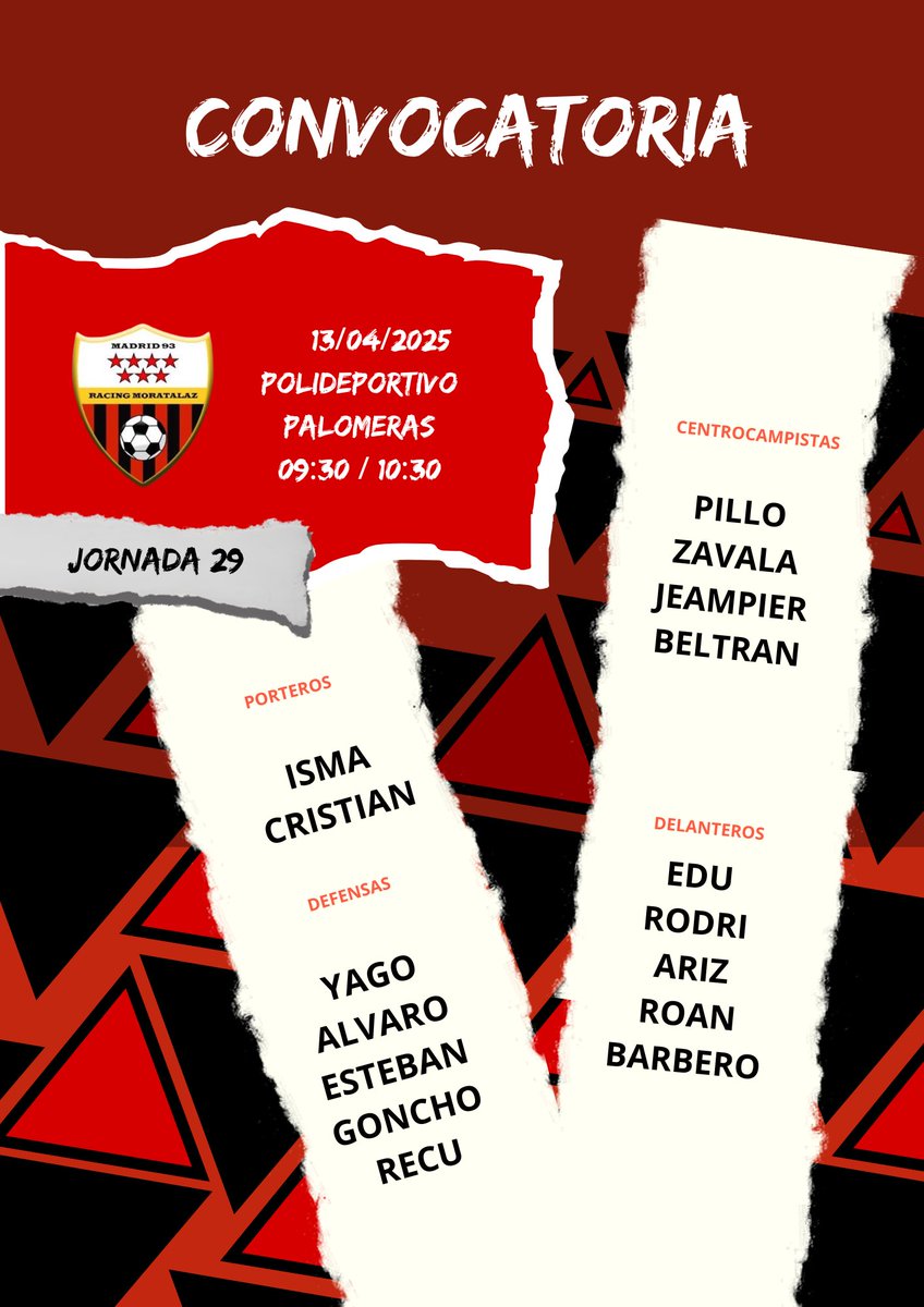 Racing de Moratalaz tweet media