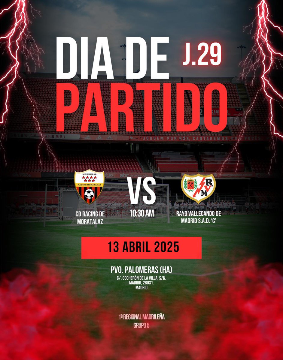 Racing de Moratalaz tweet media