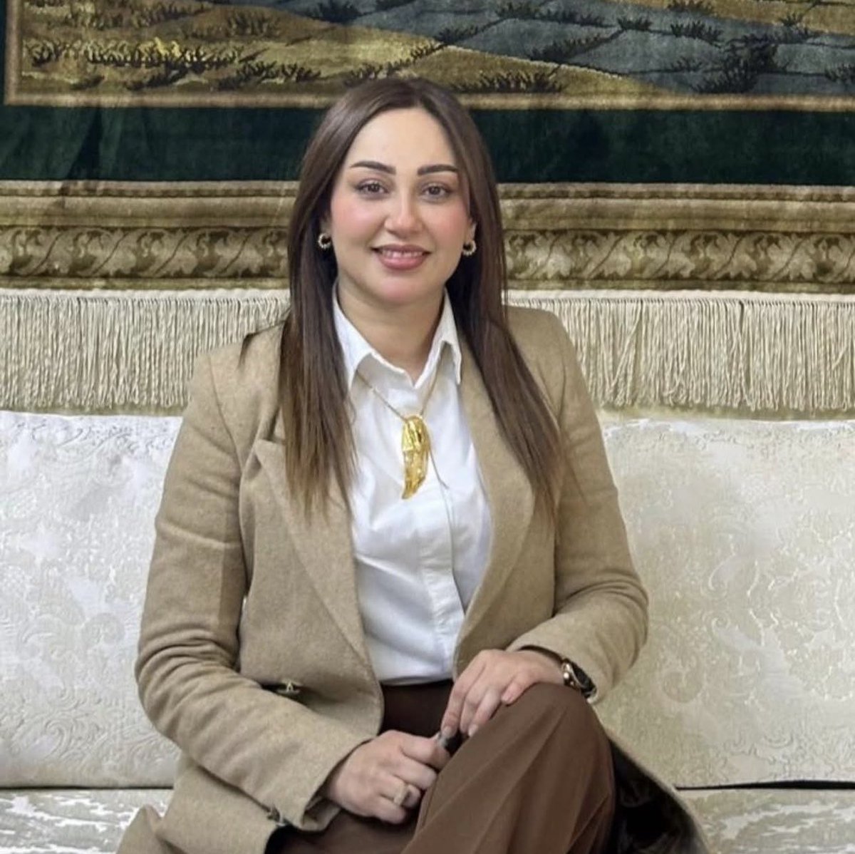 الاعلامية آل معتصم tweet media
