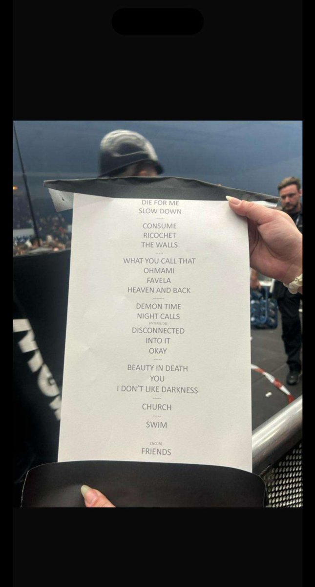 strnangxls's tweet photo. 🚨 | Setlist for the Lost in Heaven EU/UK tour! https://t.co/dQSlBAOvYO