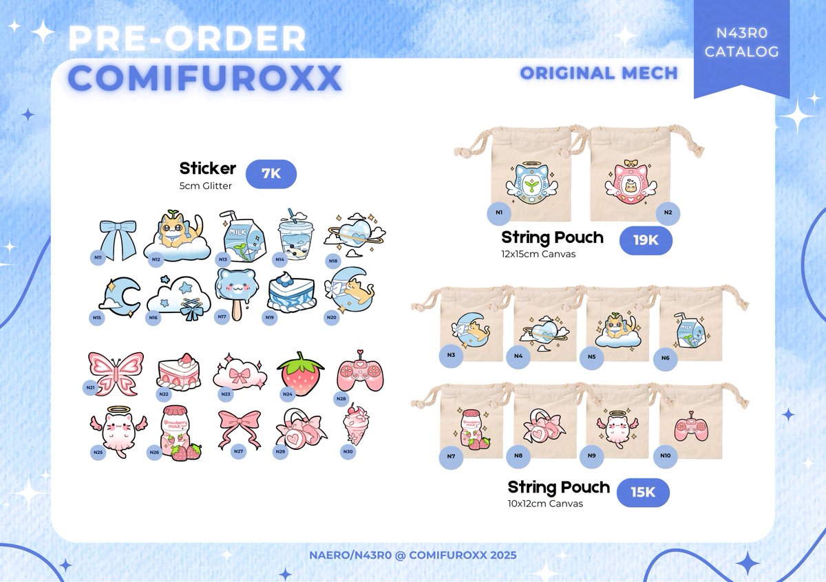 Hello, I'm Naero from Malaysia! 🌱✨

My first time boothing at Comifuro-XX, but only on the 25th of May (Sunday), and the Items will be very limited! 🥺
RTs appreciated! ❤️

✦ Fandom:  Plave &amp; ORV (omniscient reader's viewpoint)

🔗forms.gle/KbYiDYVDdpMYrJ…

#comifuroxx #cfxx