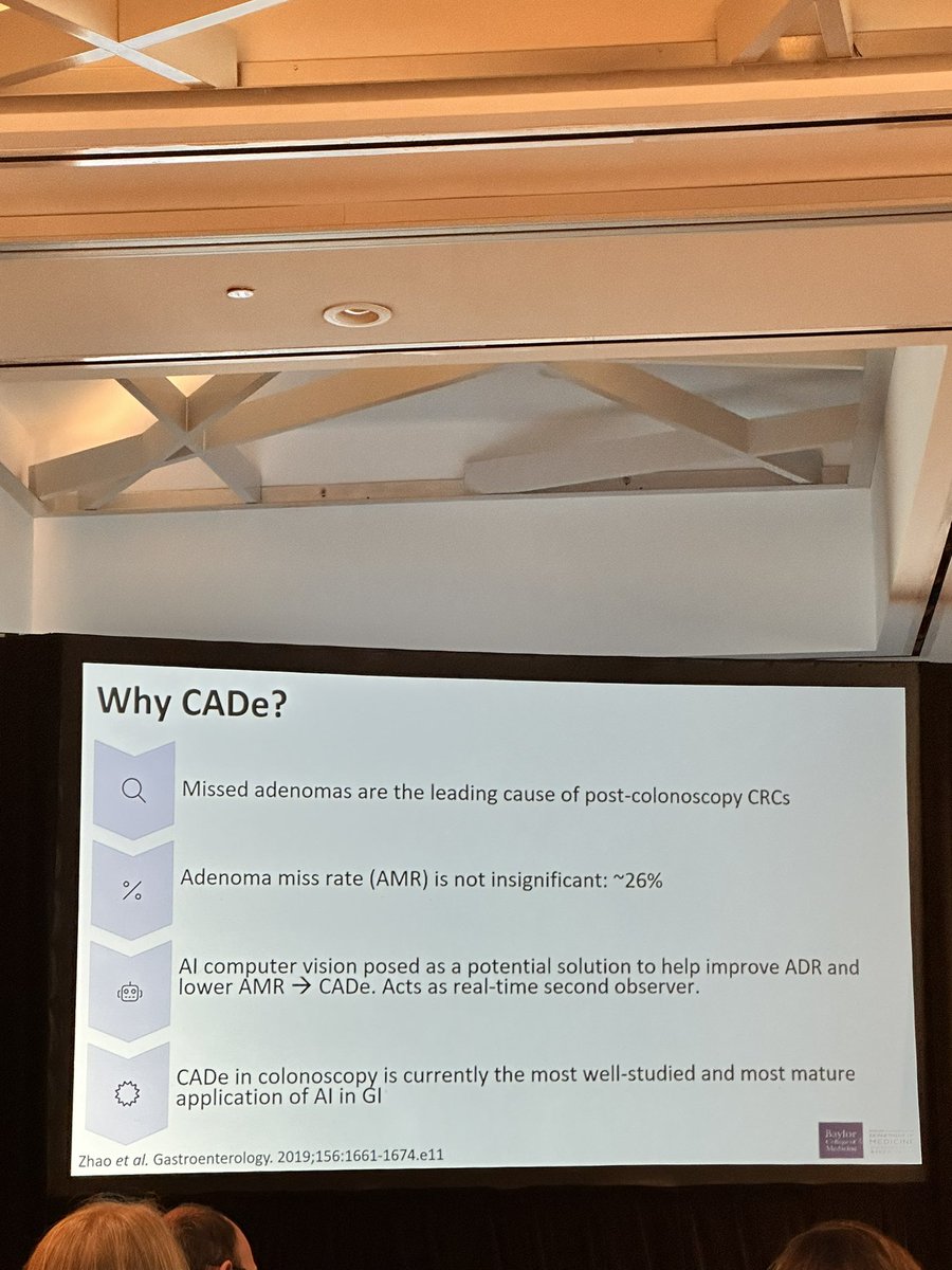 Fouad Jaber, MD, MS (@fouadsjaber) on Twitter photo Insightful talk on CADe in colonoscopy 💡💻🩺 by Dr. <a href="/NMansourMD/">Nabil Mansour, MD</a> — breaking down societal recommendations & clinical practice guidelines!
🚨Key Points:
📈 CADe → ↑ADR & VAMR — promising surrogate outcomes
⚠️ No proven mortality or CRC incidence benefit yet
🔄 May ↑ Insightful talk on CADe in colonoscopy 💡💻🩺 by Dr. <a href="/NMansourMD/">Nabil Mansour, MD</a> — breaking down societal recommendations & clinical practice guidelines!
🚨Key Points:
📈 CADe → ↑ADR & VAMR — promising surrogate outcomes
⚠️ No proven mortality or CRC incidence benefit yet
🔄 May ↑