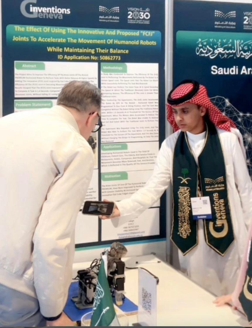 MOE_JDH's tweet photo. إنجاز |
يهنئ #تعليم_جدة الطالب حمد بن علي اليامي، لتحقيقه الميدالية البرونزية، خلال مشاركته في منافسات #معرض_جنيف_الدولي_للاختراعات . https://t.co/2SOGlPQlC9