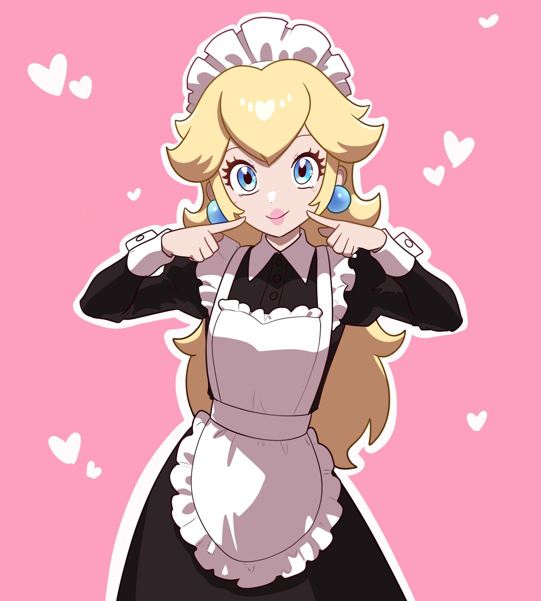 Back with a Princess Peach doodle! 🌸✨ #PrincessPeach #ピーチ姫