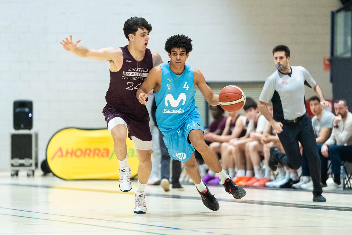 MovistarEstu's tweet photo. El Junior Masculino también jugará la final de la #F4Junior de la Liga Ahorramas tras Zentro Basket 🔥💙

Zentro Basket 7️⃣2️⃣ - 8️⃣1️⃣ Movistar Estudiantes https://t.co/oeU5NTeZSR