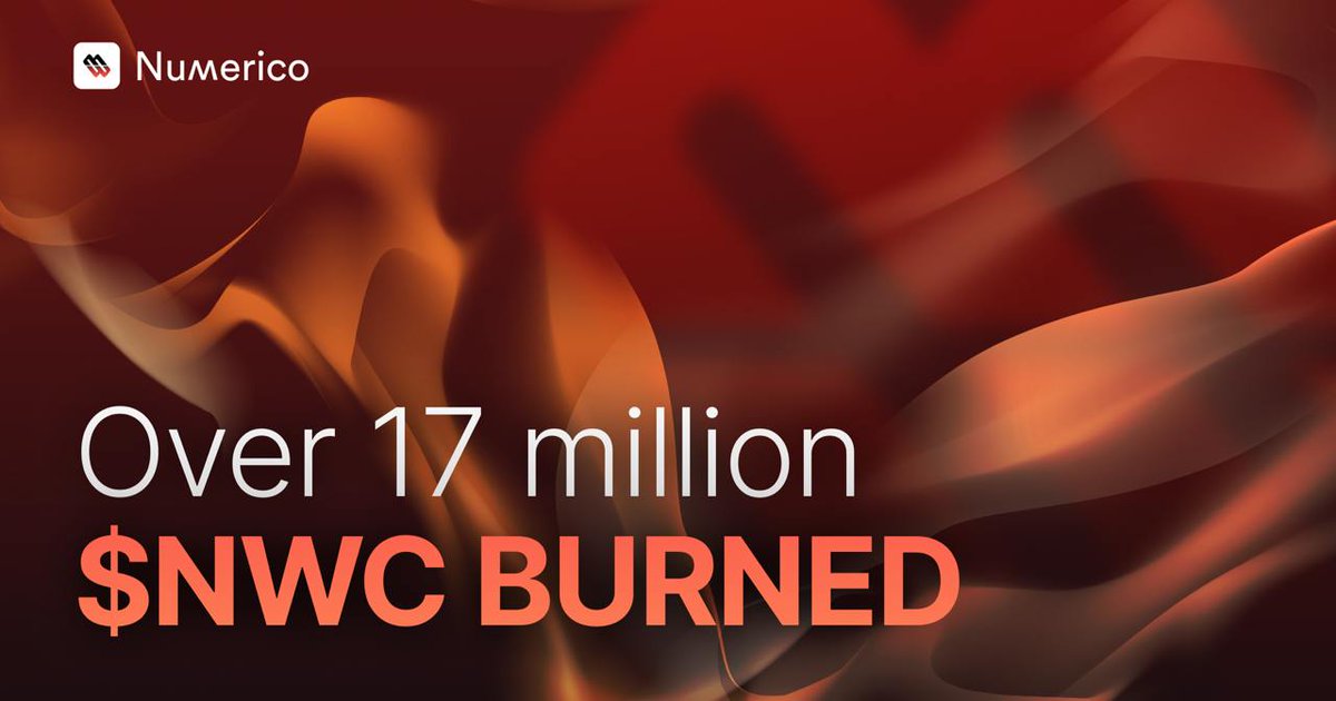 NwcPersia's tweet photo. به تازگی 1 میلیون توکن $NWC دیگه سوزوندیم

مجموع توکن‌هایی که سوزونده شدن به بیش از 17 میلیون رسیده!

قصد داریم هر ماه 1 میلیون توکن از عرضه کم کنیم تا وقتی که آلت‌سیزن شروع بشه

شناسه تراکنش (TXID):

0cd399756dc78d5c05253815d8b44bf63b7dfb1ae3171743b9036ec8212c95b9 https://t.co/9N69XtsUQ3