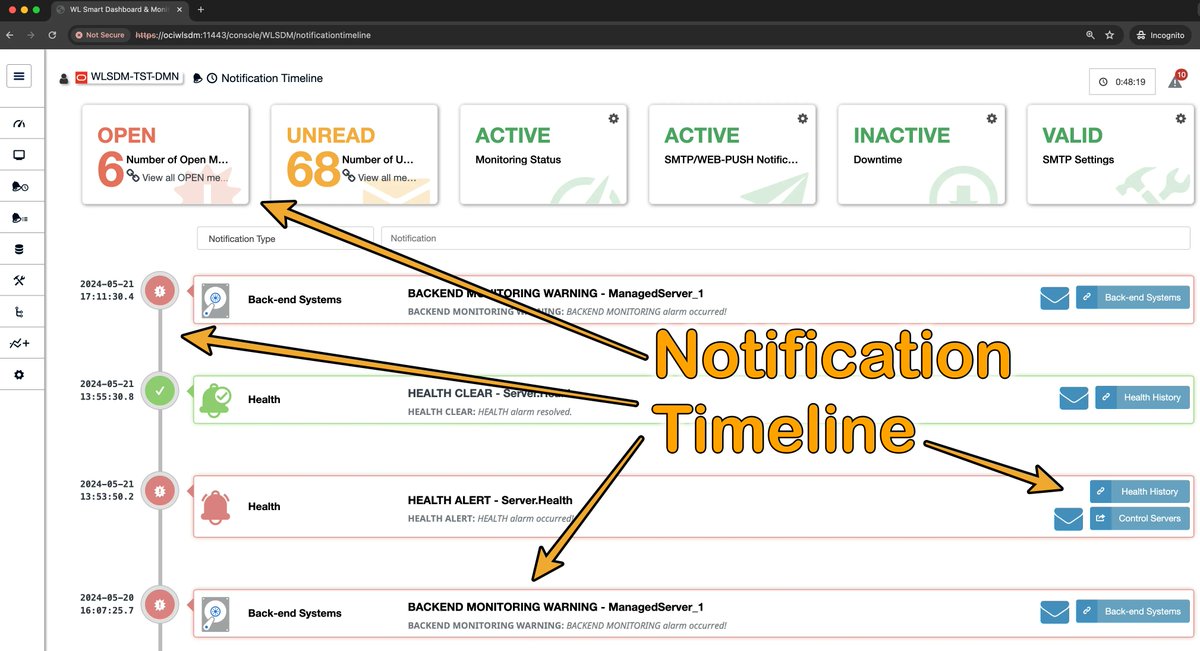 𝐎𝐫𝐚𝐜𝐥𝐞 𝐖𝐞𝐛𝐋𝐨𝐠𝐢𝐜 14.1.2 𝐀𝐝𝐦𝐢𝐧 𝐂𝐨𝐧𝐬𝐨𝐥𝐞 𝐃𝐞𝐩𝐫𝐞𝐜𝐚𝐭𝐞𝐝 — 𝐖𝐋𝐒𝐃𝐌 4.1.2 𝐈𝐬 𝐭𝐡𝐞 𝐒𝐨𝐥𝐮𝐭𝐢𝐨𝐧

🔗 medium.com/wlsdmforweblog…

🔻 🔻 🔻 🔻 🔻🔻 

📢 WebLogic 14.1.2 Admin Console Deprecated — WLSDM 4.1.2 Is the Solution

#oracle #weblogic #wlsdm
