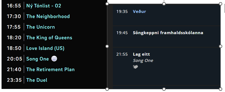 birkirorn's tweet photo. Ekki missa af tækifærinu að horfa á myndina Song One í línulegri dagskrá, tvisvar á sama kvöldinu: https://t.co/npo2xb5pwP