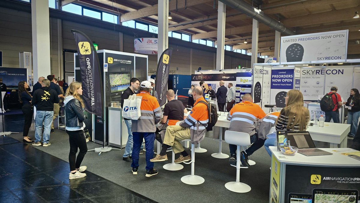 AirNavPro's tweet image. That’s a wrap on AERO Friedrichshafen 2025! 🎬✈️ A heartfelt thank you to everyone who visited us at booth A6-305, shared insights, and connected with our team. It was a pleasure being part of such an inspiring gathering of aviation professionals and enthusiasts.