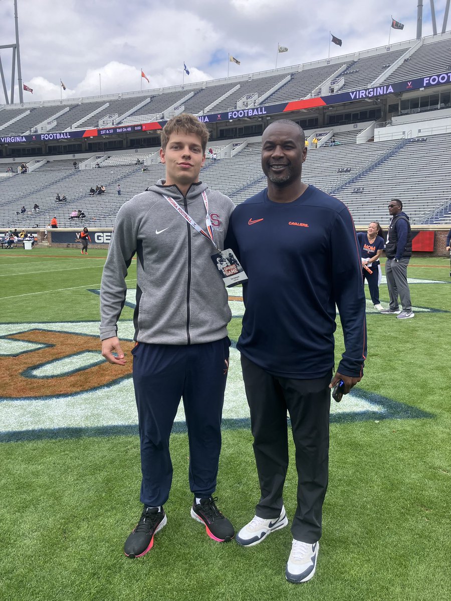 Go Hoos! <a href="/drewmeyer5/">Drew Meyer</a> <a href="/Coach_Gaither/">Keith Gaither</a> <a href="/UVAFootball/">Virginia Football</a>