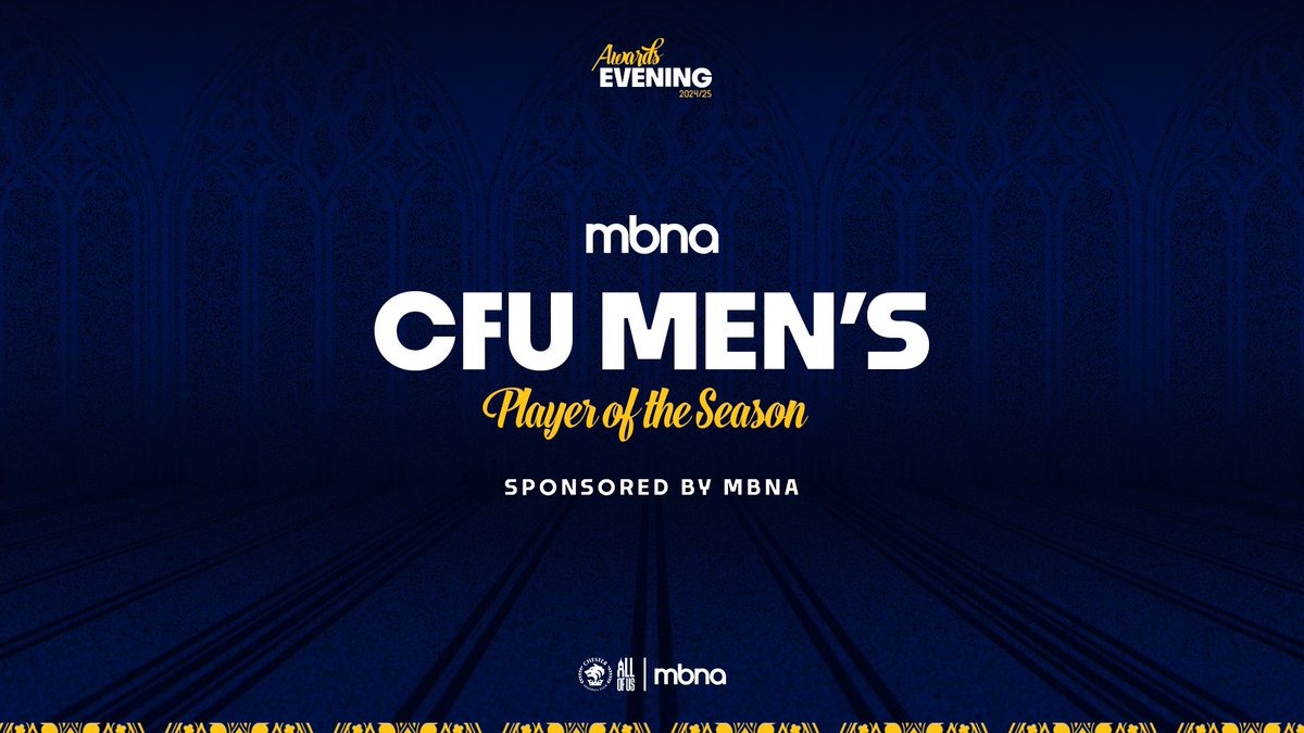 🏆 The <a href="/CityFansUnited/">City Fans United</a> Men’s Player of the Season, sponsored by <a href="/mbna/">MBNA</a>, is Harrison Burke! 🙌