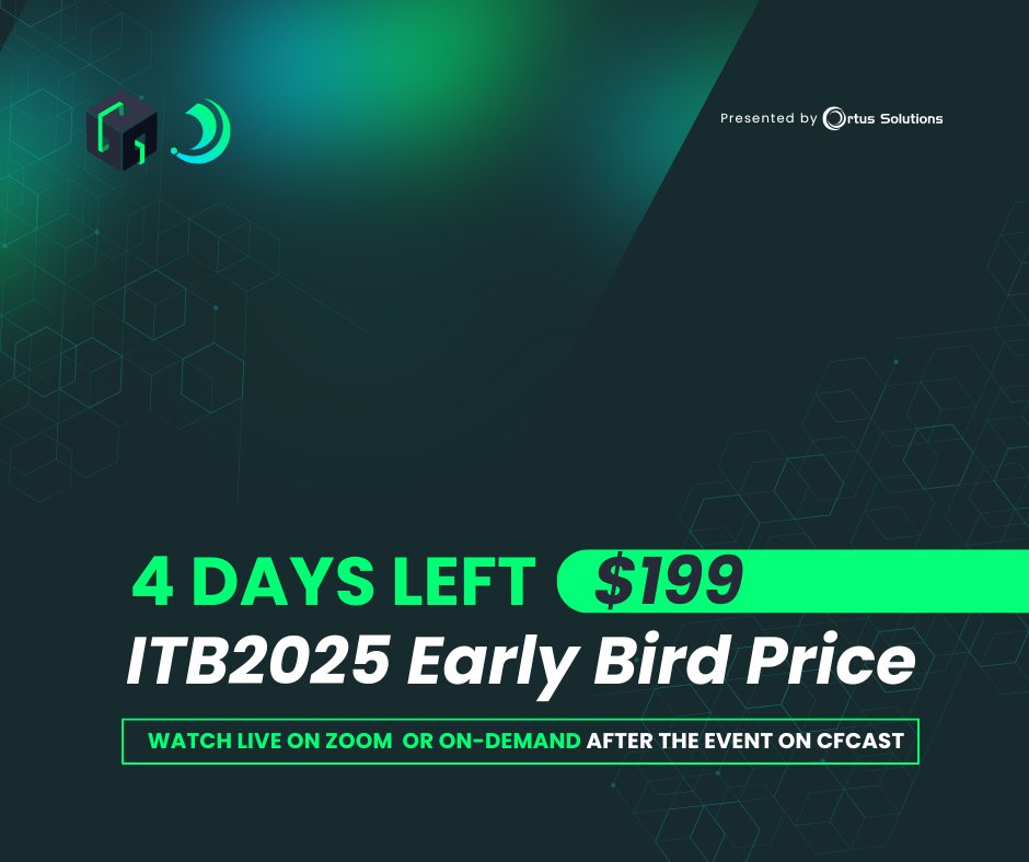 ortussolutions's tweet image. Thank you for your support and interest in Into the Box 2025, whether you plan to join us in person or online. 💥
Your response reminds us why we do this—it pushes us to keep delivering quality tools, content, and results for a modern, growing community.
🚀 Just a quick…