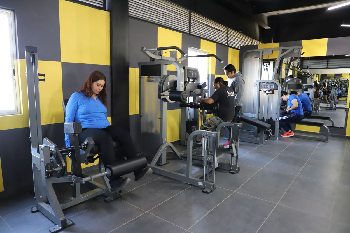 cuci_oficial's tweet photo. Conoce el nuevo gimnasio que ya está abierto para ti, en este espacio podrás ejercitar tu cuerpo, trabajar tu acondicionamiento físico y tu salud mental. 

#CUCiénega #Evoluciona https://t.co/HnCCxS6kKA