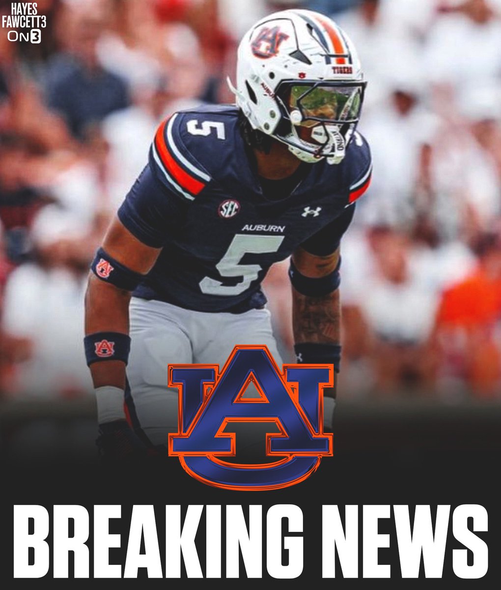 BREAKING: Auburn Safety Terrance Love plans to enter the Transfer Portal, he tells @on3sports

The 6’2 200 S played in 22 Games for the Tigers the past 2 years 

Will have 2 years of eligibility remaining 

on3.com/db/terrance-lo…