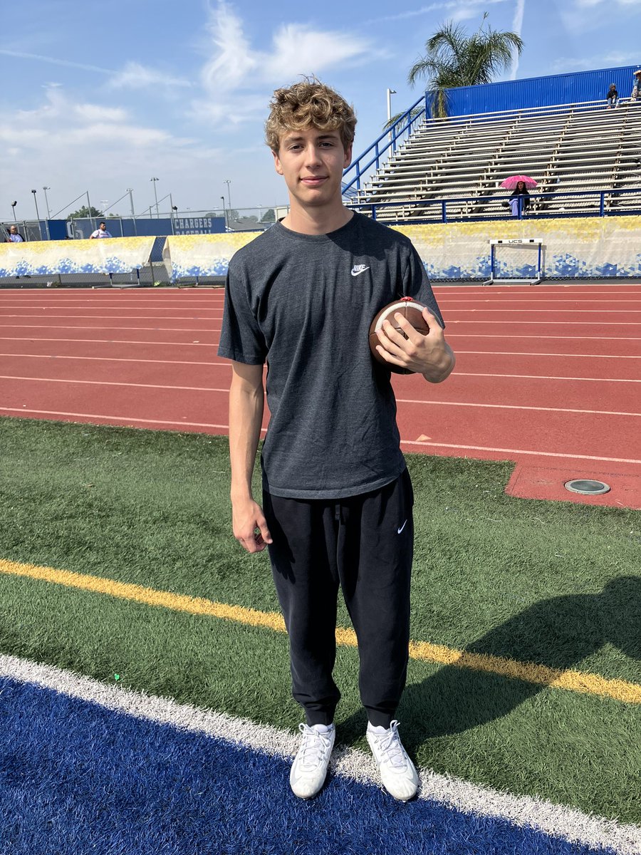 One player who just keeps getting better every time I see him is Pasadena’27 QB <a href="/Dutch_Burbidge/">Dutch Burbidge, QB</a> and he has plenty of weapons to work with. He and DR QB <a href="/SalinasIsaiah16/">Isaiah Salinas</a> are definitely two of the top ‘27’s. 
<a href="/SGVNSports/">Fred J. Robledo 👨🏻‍💻</a> <a href="/tspeterson40/">Tim Peterson</a> <a href="/GabrielNDuarte_/">Gabriel Duarte</a> <a href="/Coach_Maxie626/">Coach Maxie</a>