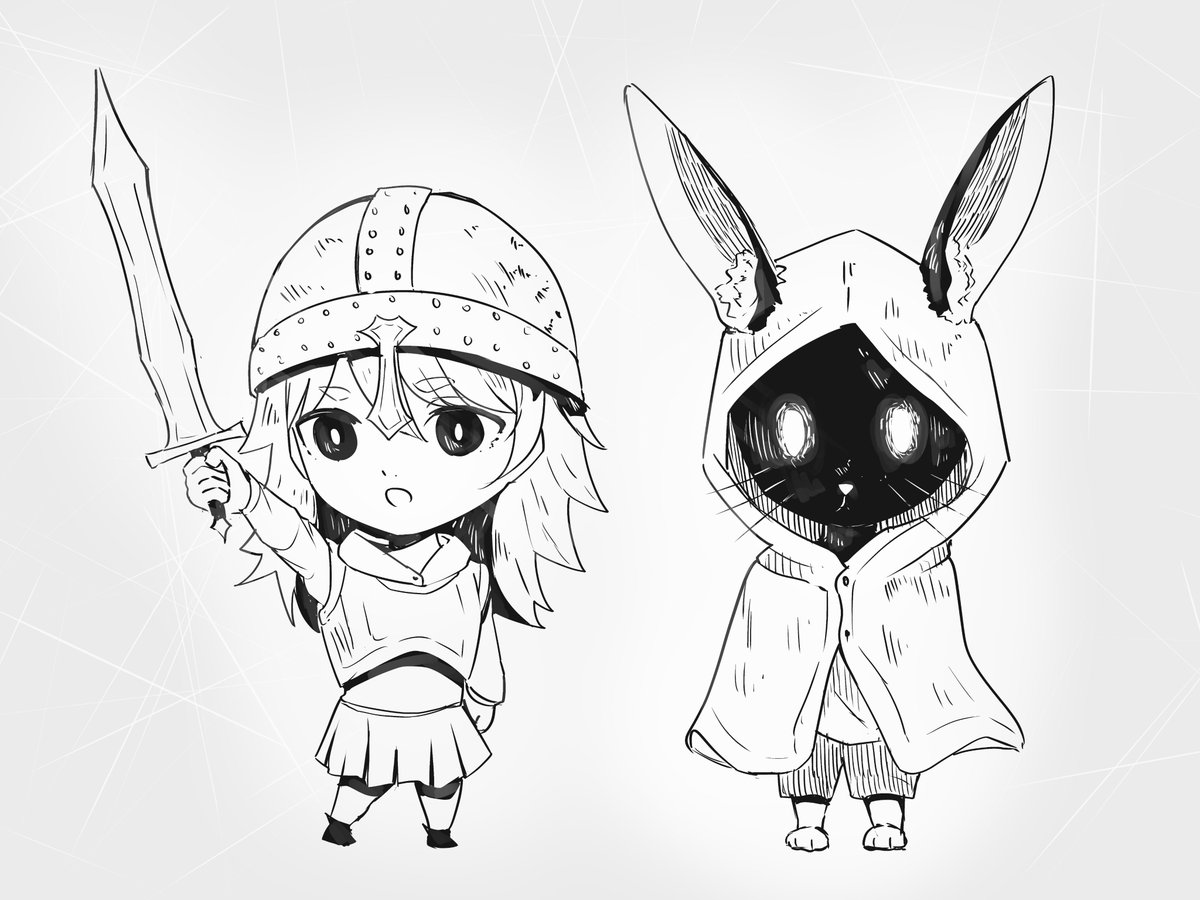 Pixeloid__'s tweet photo. Chibi character design #illustration https://t.co/MDVZxGqm0C