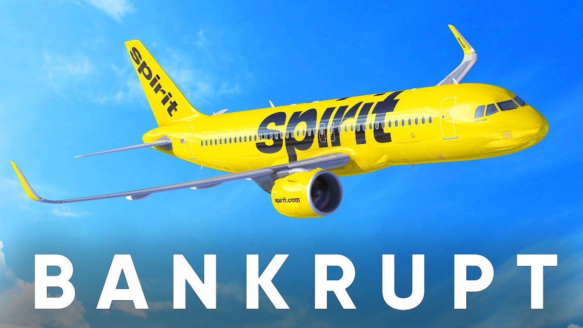 BrightSunFilms's tweet image. Bankrupt - Spirit Airlines
youtu.be/LaFJ1COVsFI?si…