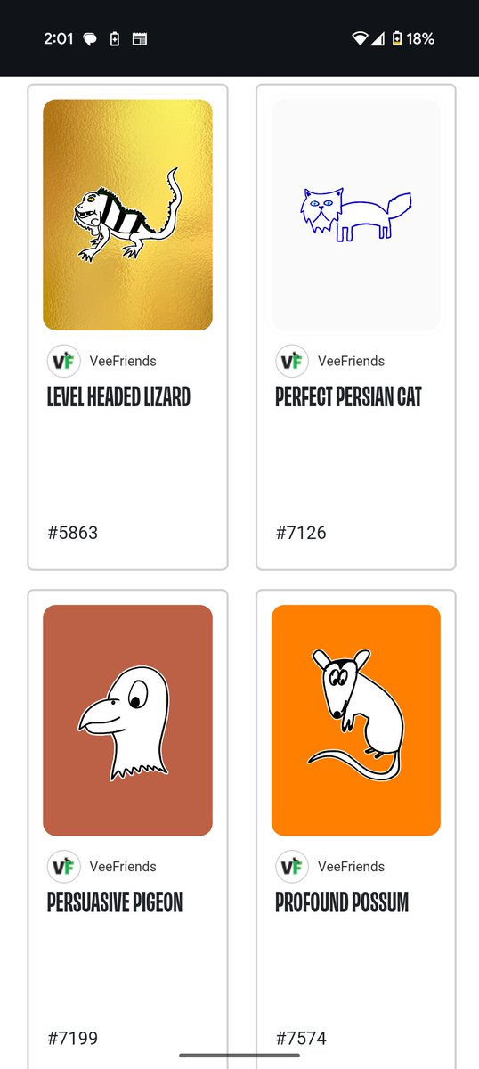 Just a reminder that Series 1 is the alpha <a href="/veefriends/">VeeFriends</a>